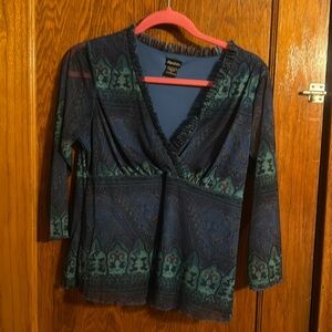 Ruffle trimmed Blouse